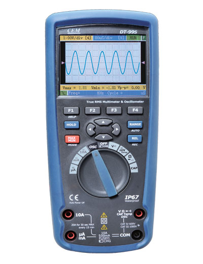 Осциллограф мультиметр CEM DT-9989
