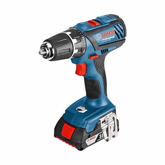 Аккумуляторная дрель-шуруповёрт Bosch GSR 18-2-LI Plus (0.601.9E6.120)
